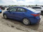 2018 Hyundai Accent Se Синий vin: 3KPC24A34JE025693
