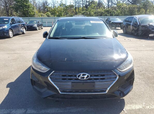 3KPC24A35JE021653 2018 HYUNDAI ACCENT Black Vista frontal