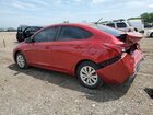 2018 Hyundai Accent Se Красный vin: 3KPC24A39JE016603