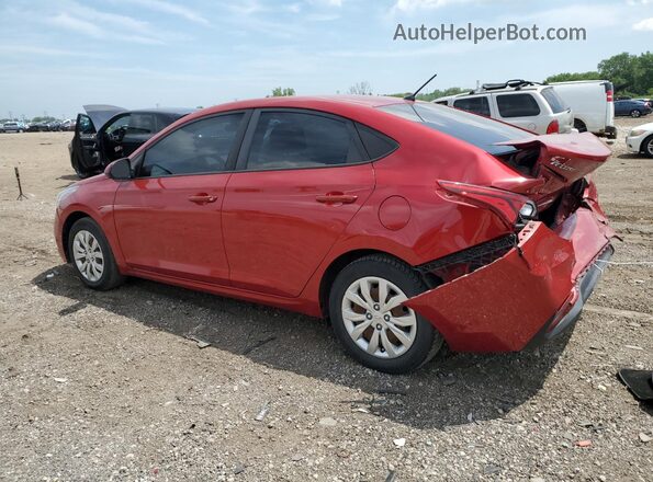 3KPC24A39JE016603 2018 HYUNDAI ACCENT Красный Задняя левая четверть