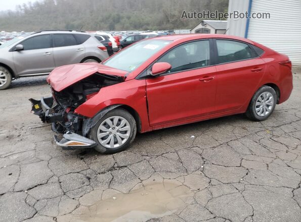 3KPC24A60ME130133 2021 HYUNDAI ACCENT Red Przód lewy
