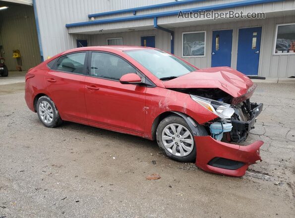 3KPC24A60ME130133 2021 HYUNDAI ACCENT Red Przód prawy