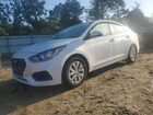 2021 Hyundai Accent Se White vin: 3KPC24A65ME131164