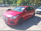 2021 Hyundai Accent Se Red vin: 3KPC24A66ME139371
