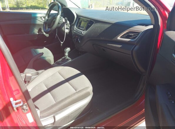 3KPC24A66ME139371 2021 HYUNDAI ACCENT Red Front interior view