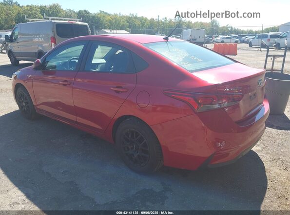 3KPC24A66ME139371 2021 HYUNDAI ACCENT Red Rear left