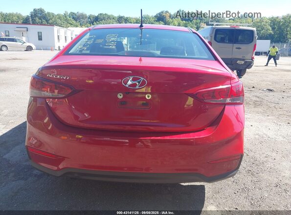 3KPC24A66ME139371 2021 HYUNDAI ACCENT Red 