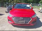 2021 Hyundai Accent Se Red vin: 3KPC24A66ME139371