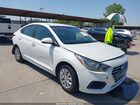 2021 Hyundai Accent Se White vin: 3KPC24A68ME130803
