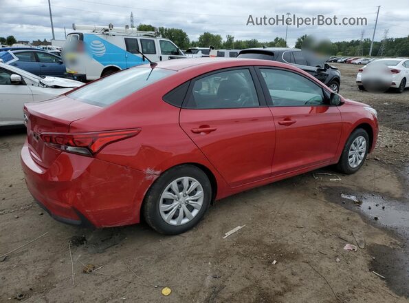 3KPC24A69ME133211 2021 HYUNDAI ACCENT Red უკანა მარჯვენა