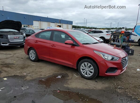 3KPC24A69ME133211 2021 HYUNDAI ACCENT Red წინა მარჯვენა