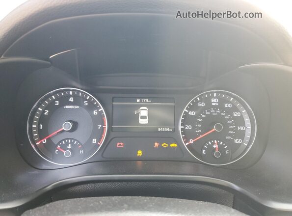 3KPF24AD5RE742010 2024 KIA FORTE Red ხელსაწყოთა პანელის ხედი