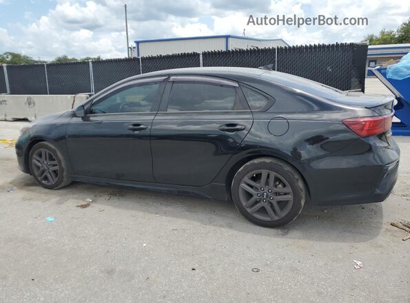 3KPF34AD2ME328494 2021 KIA FORTE Black Задня ліва чверть