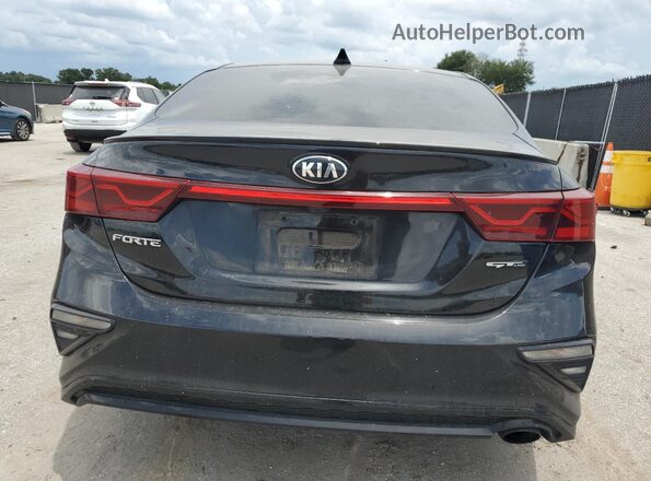 3KPF34AD2ME328494 2021 KIA FORTE Black Вид ззаду
