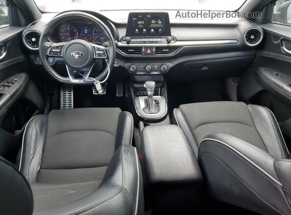 3KPF34AD2ME328494 2021 KIA FORTE Black Вид панелі приладів