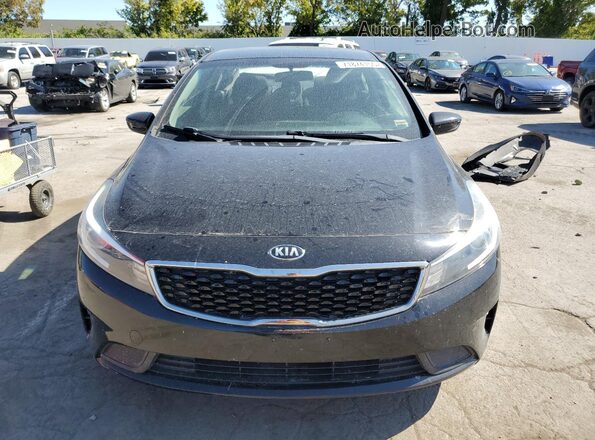 3KPFK4A74JE218538 2018 KIA FORTE Black Vista frontal