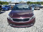 2018 Kia Forte Lx Burgundy vin: 3KPFK4A76JE281107