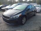 2017 Kia Forte Lx Черный vin: 3KPFK4A7XHE131270