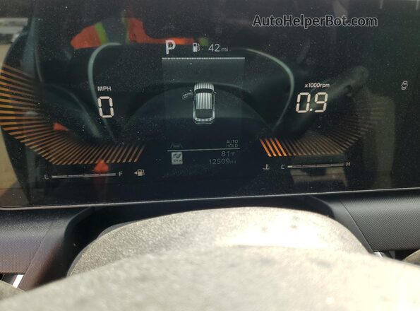 3KPFT4DE8SE099403 2025 KIA K4 Серый Вид щитка приборов