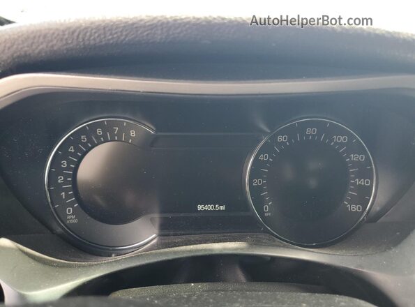 3LN6L5A91LR614003 2020 LINCOLN MKZ Black Widok zestawu wskaźników