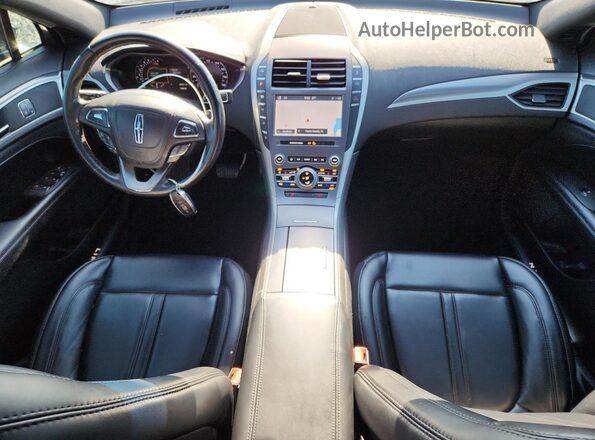 3LN6L5A96LR623036 2020 LINCOLN MKZ Black Առջևի վահանակի տեսք