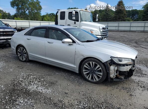 3LN6L5F95JR603754 2018 LINCOLN MKZ Silver Передня права чверть