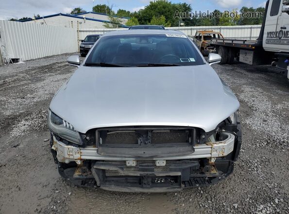 3LN6L5F95JR603754 2018 LINCOLN MKZ Silver Вид спереду