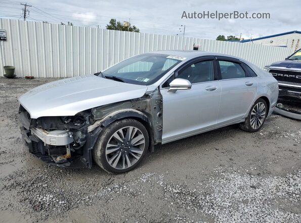 3LN6L5F95JR603754 2018 LINCOLN MKZ Silver Передня ліва чверть