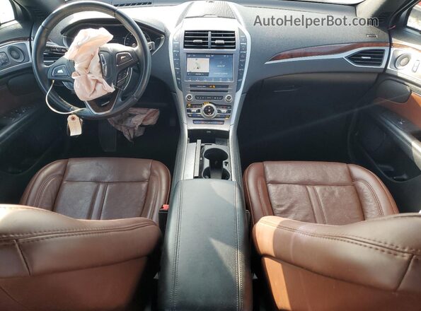 3LN6L5F98LR614699 2020 LINCOLN MKZ Черный Вид панели приборов