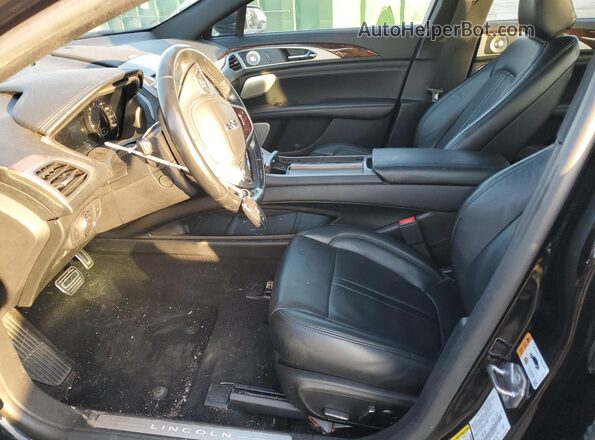 3LN6L5FC6LR613577 2020 LINCOLN MKZ Черный Вид салона спереди