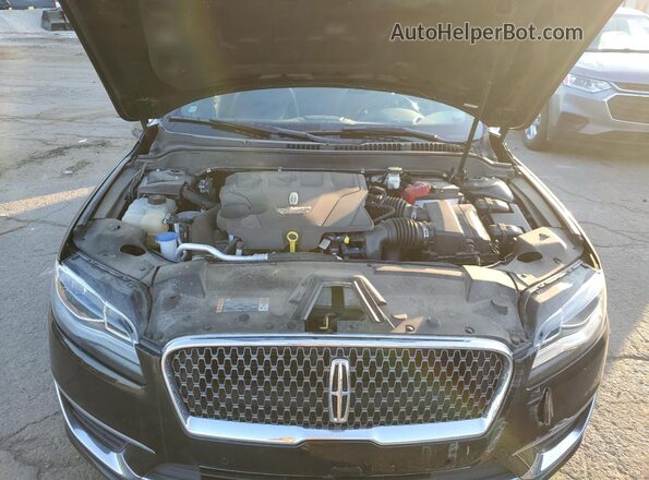3LN6L5FC6LR613577 2020 LINCOLN MKZ Черный Вид задней части салона