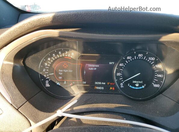 3LN6L5FC6LR613577 2020 LINCOLN MKZ Черный Вид щитка приборов