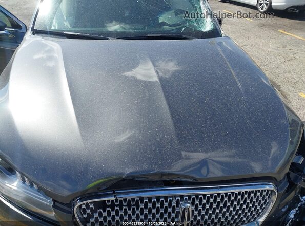 3LN6L5LU1LR613712 2020 LINCOLN MKZ Gray Widok z tyłu