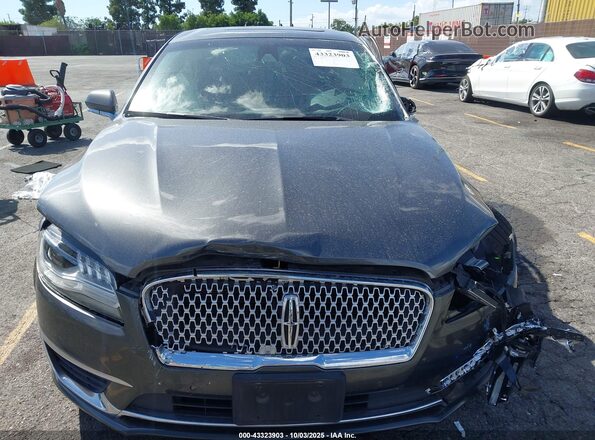 3LN6L5LU1LR613712 2020 LINCOLN MKZ Gray Widok deski rozdzielczej