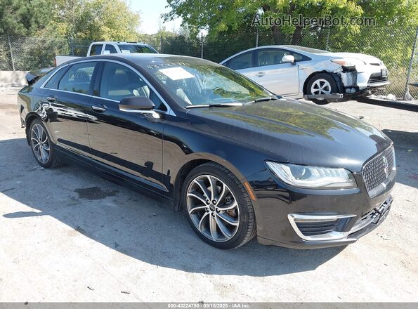 3LN6L5LU7KR630948 2019 LINCOLN MKZ HYBRID Black Delantero derecho