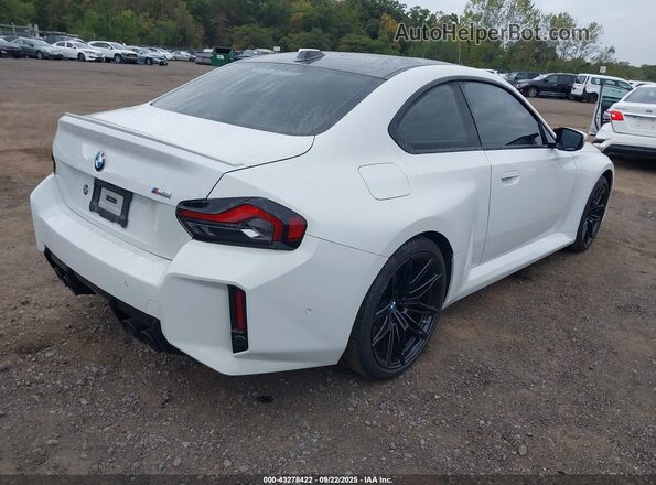 3MF13DM07R8E11554 2024 BMW M2 Белый Задняя правая четверть