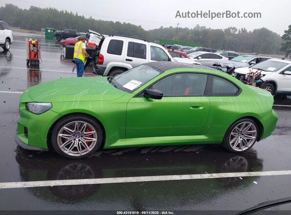 3MF23DM00S8F32047 2025 BMW M2 Green 