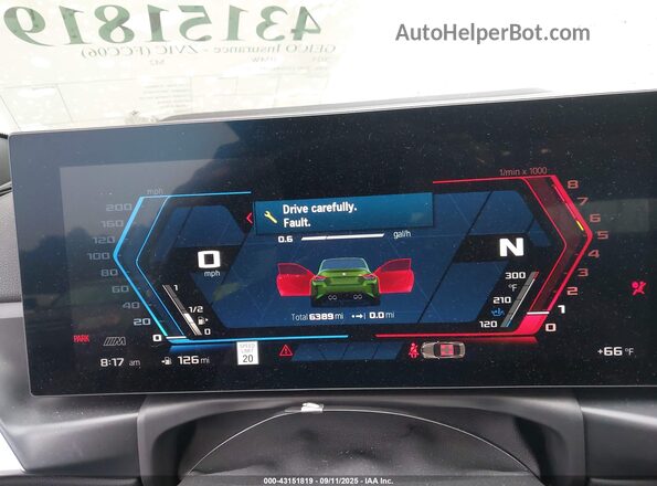 3MF23DM00S8F32047 2025 BMW M2 Green Widok tylnych siedzeń