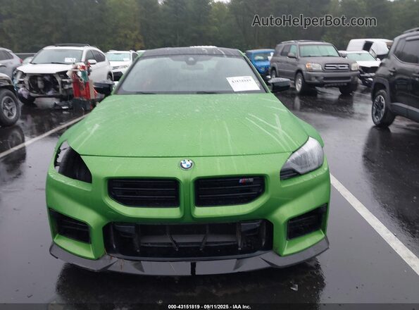 3MF23DM00S8F32047 2025 BMW M2 Green Widok wnętrza z tyłu