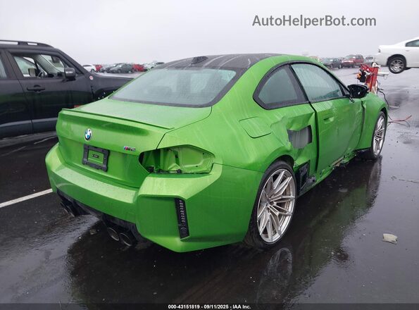 3MF23DM00S8F32047 2025 BMW M2 Green Tył prawy