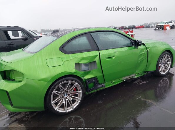 3MF23DM00S8F32047 2025 BMW M2 Green Widok z przodu