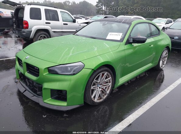 3MF23DM00S8F32047 2025 BMW M2 Green Przód lewy