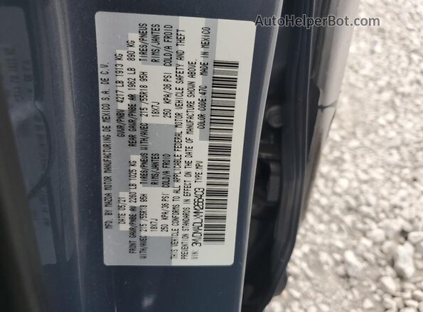 3MVDMADLXMM266403 2021 MAZDA CX-30 Gray Widok komory silnika