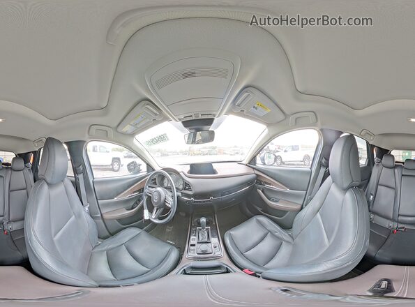 3MVDMADLXMM266403 2021 MAZDA CX-30 Gray Widok naklejki z numerem VIN