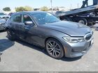 2022 Bmw 3 Series 330e Gray vin: 3MW5P7J07N8C47132