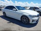 2022 Bmw 3 Series 330e White vin: 3MW5P7J09N8C42482