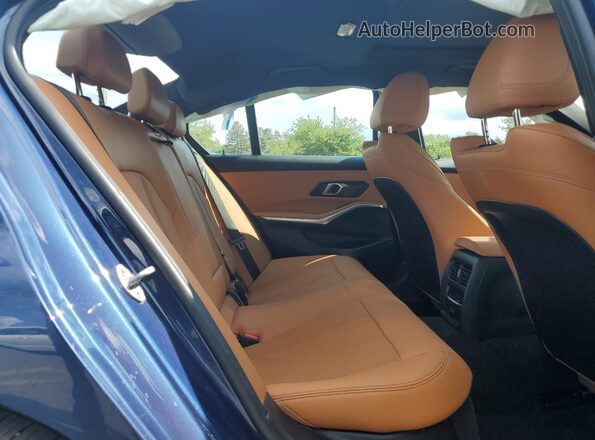3MW89FF01R8E33930 2024 BMW OTHER Blue Widok tylnych siedzeń