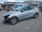 2018 Toyota Yaris Ia Silver vin: 3MYDLBYV3JY300886