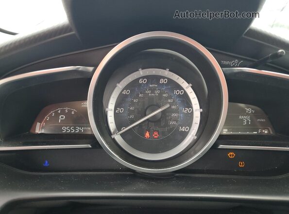3MYDLBYV3JY306574 2018 TOYOTA YARIS Charcoal Instrument cluster view