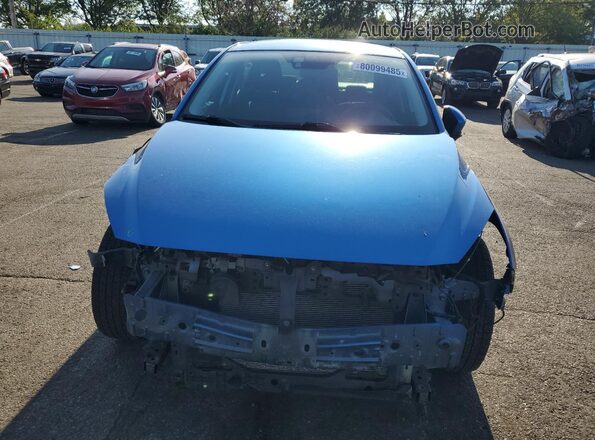3MYDLBYV4JY317714 2018 TOYOTA YARIS Blue Vista frontal